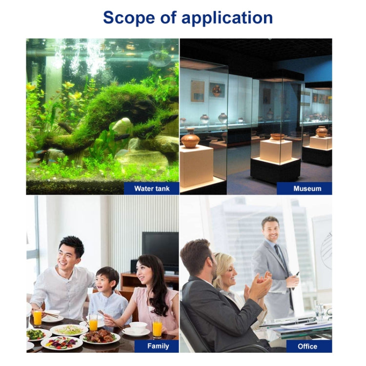 Digital Indoor / Outdoor Thermometer with Clock(Black)