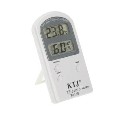Indoor 2 LCD Display Thermometer with Hygrometer (TA-138B)
