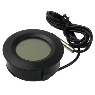 TL8009 Mini Indoor LCD Display Digital Thermometer, Measuring Temperature Range: -50℃-110℃(Black)