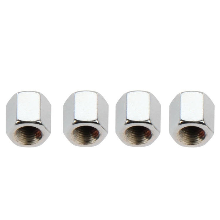 4 PCS Tire Valves Decorated Cap with Wrench