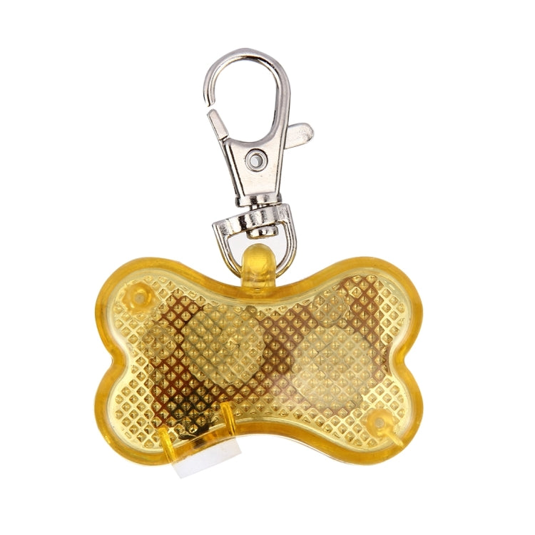 2 LED Bone Style Pet Safety Flash Pendant