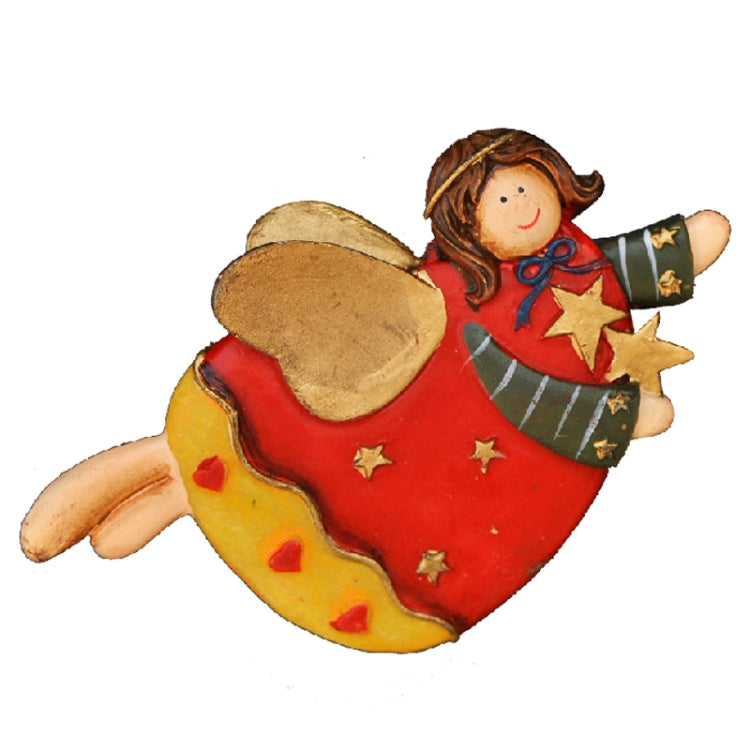 European Countryside Style Angel Fridge Magnet Cartoon Hare Resin Magnet (4pcs in One Packaging, The Price is for 4pcs)