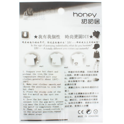 Chelsea Football Club Style of Personalized Clothing Fabric Patch Attached