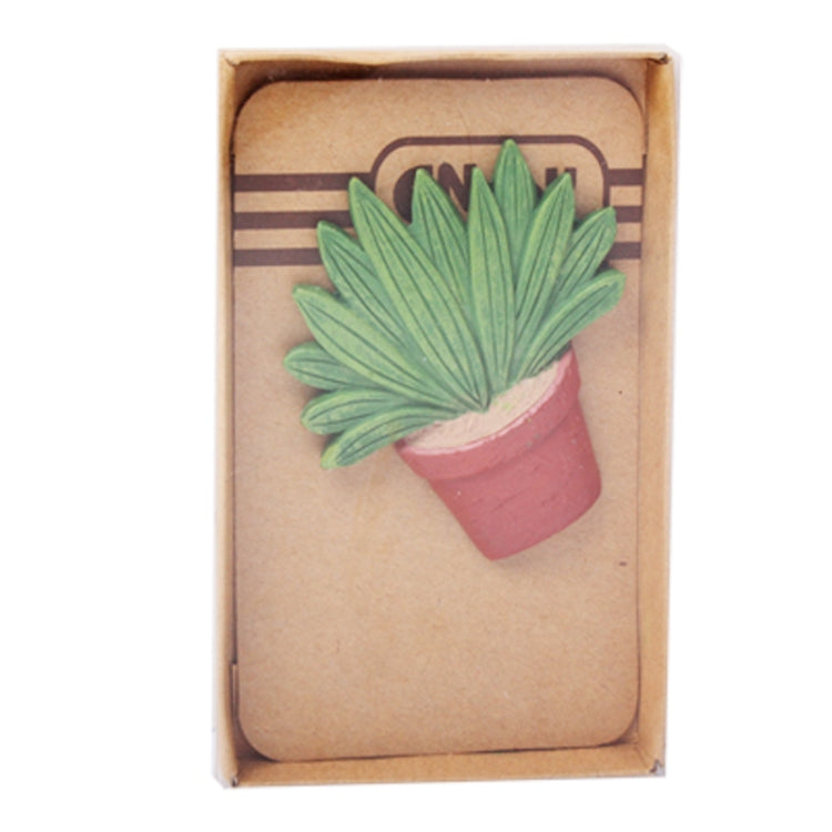 Lifelike Potted Plants Shape Fridge Magnet