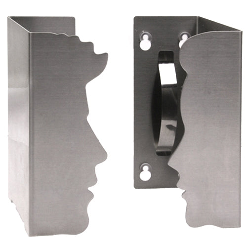 Stainless Steel Lover Style Tissue Box Holder