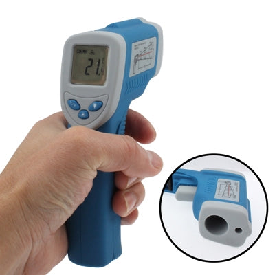 Infrared Thermometer, Temperature Range: -50 - 550 Degrees Celsius(Blue)