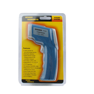 Infrared Thermometer, Temperature Range: -50 - 550 Degrees Celsius(Blue)