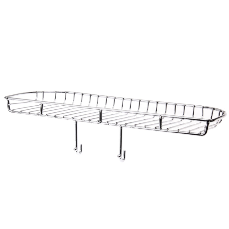 Chrome-plating Steel Bathroom Combination Storage Shelf(Grey)