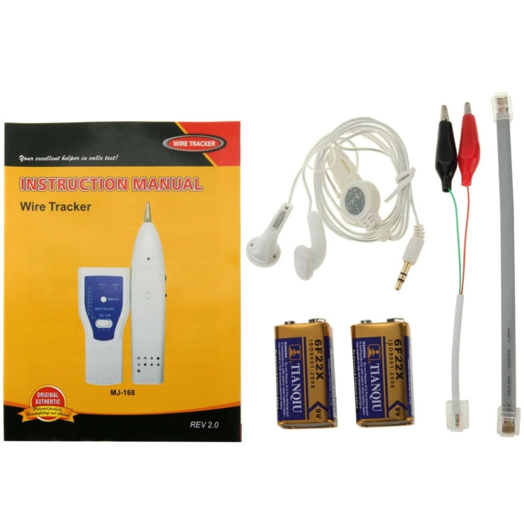 RJ45 and RJ11 Network Cable Tester Wire Tracker Line Finder Scanning Device