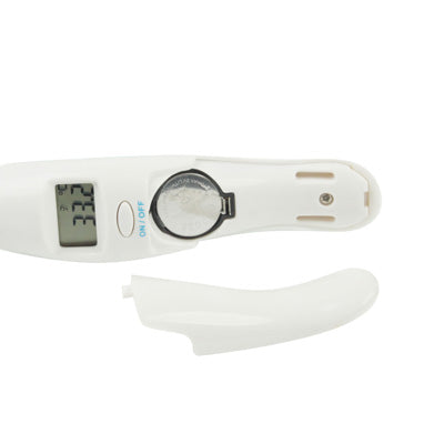 3.5 Digits LCD Display Infrared Ear Thermometer, Display Range: 5℃-35℃ (HT-01)(White)