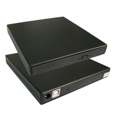 USB 2.0 Slim Portable Optical Driver (DVD)(Black)