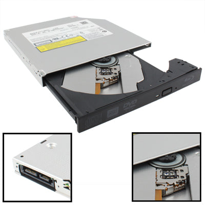 UJ-240 Laptop Slim Portable Optical DVD / CD Rewritable Blu-ray Drive for Panasonic VJ240 (SATA)(Silver)