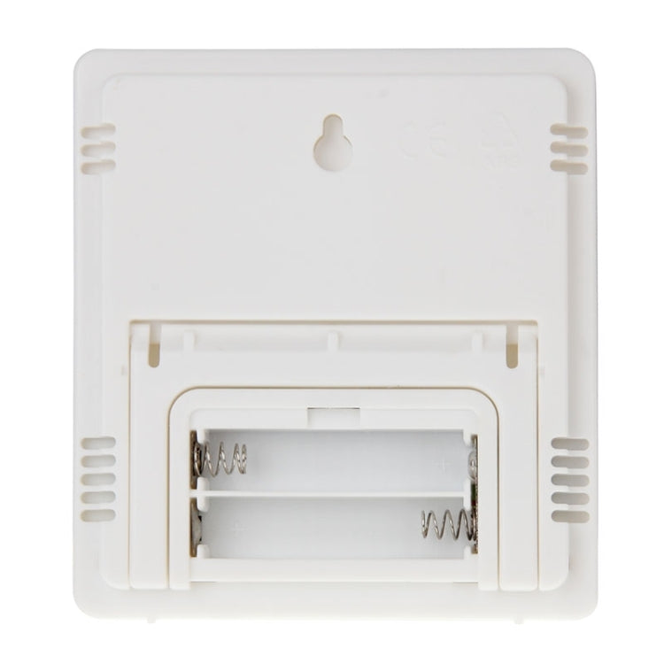 HTC-6 Digital Indoor Luminous Centigrade and Fahrenheit Thermometer & Hygrometer with Screen Display & Date & Clock