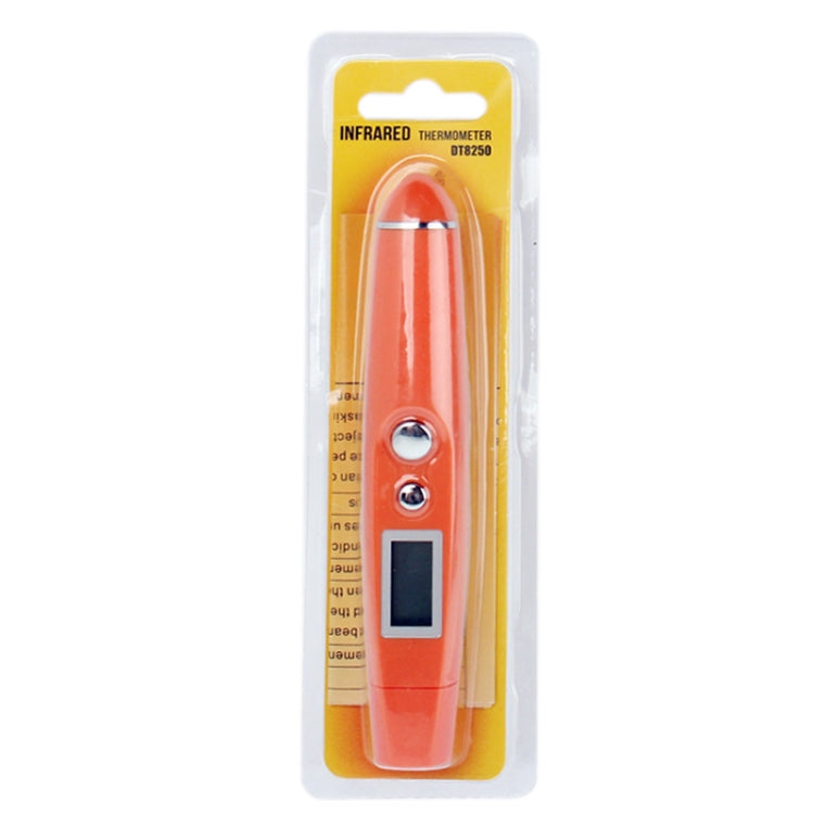 LCD Portable Non-Contact Infrared Thermometer(Orange)