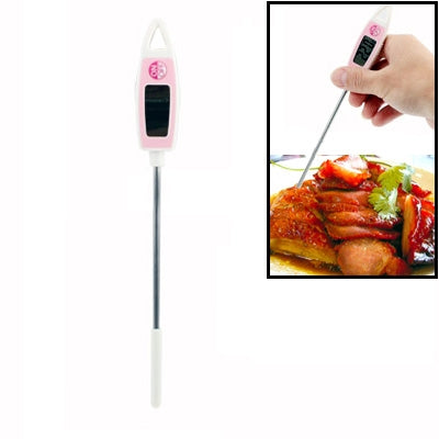 Digital Cooking Food Meat Thermometer Kitchen (S-3011A)(Pink)