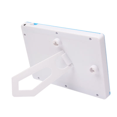 LED Light Photo Frame Rahmen Desktop Photo Display Wedding Photo Frame(Blue)