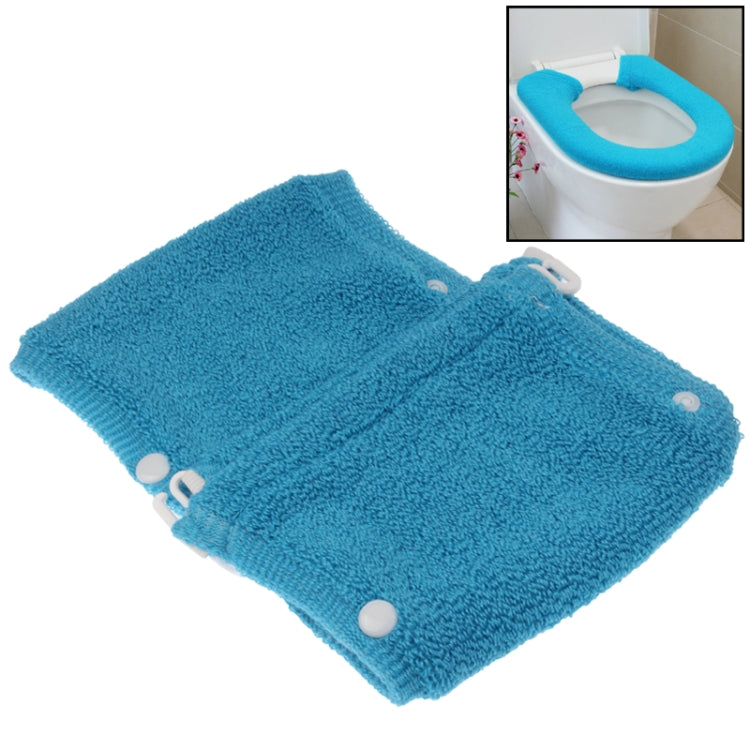 General Thicken Button Type Toilet Cushion Circle of Toilet Seat Cover