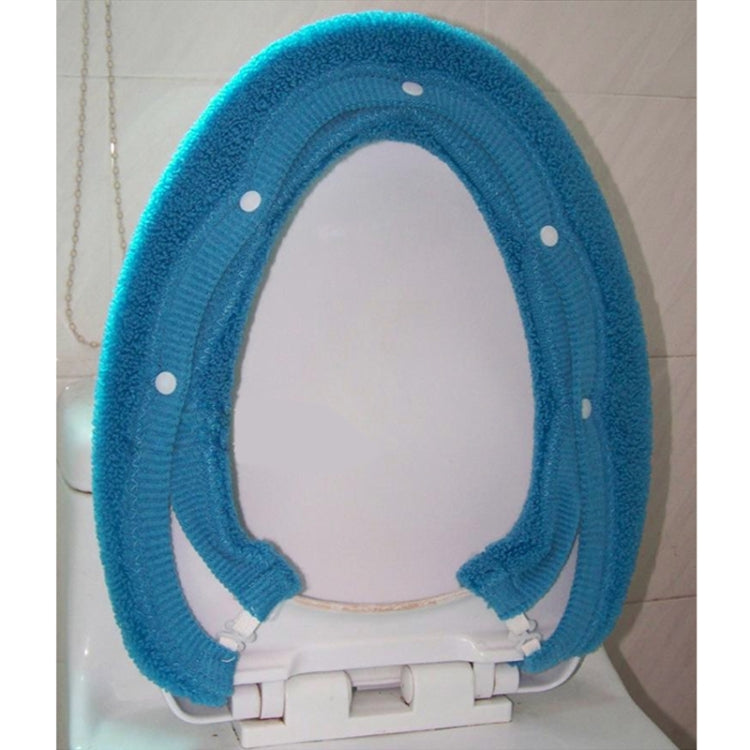 General Thicken Button Type Toilet Cushion Circle of Toilet Seat Cover