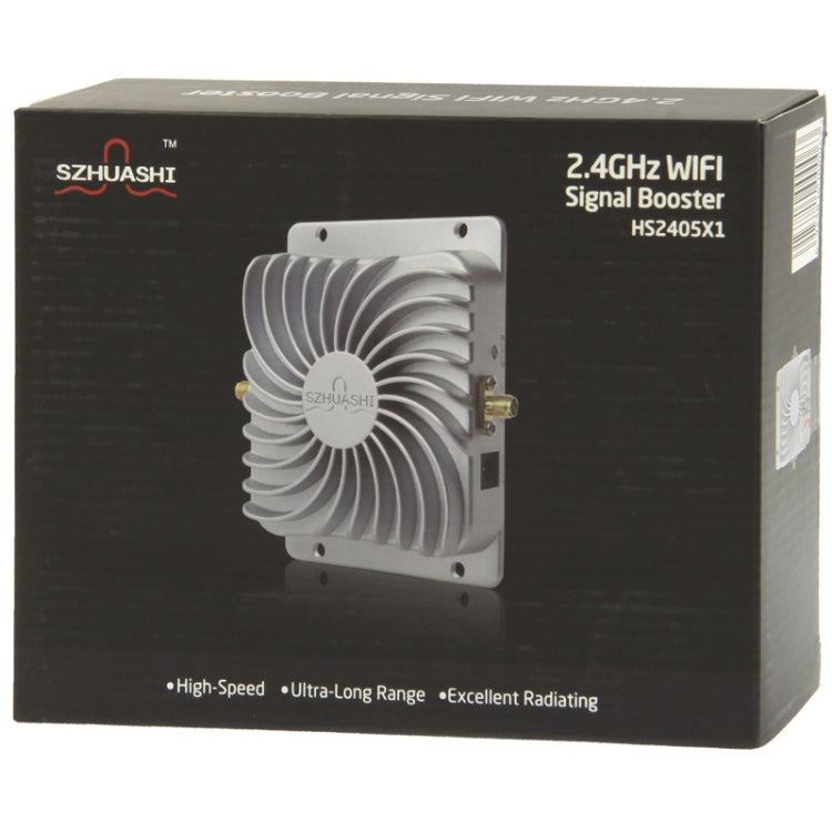 2.4 GHz Wifi Signal Boosters, 5W Wireless Broadband Amplifier, Receiving Gain: 10dB, Transmission Gain: 13dB (HS2405X1)