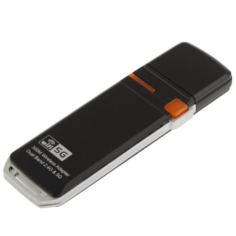 WS-WN688N5 300Mbs Dual Band 2.4G & 5G Wireless-N USB Adapter