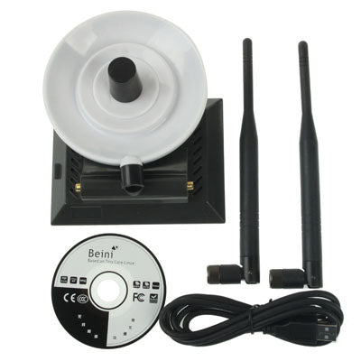 X68 2.4GHz 3800mW 802.11b/g 150Mbps USB 2.0 Wireless WiFi Network Adapter, 58dBi Gain Antenna, Support Network Decoder