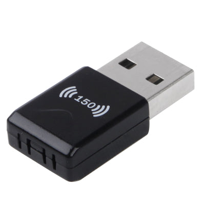 150Mbps Wireless 802.11N USB Network Nano Card Adapter(Black)