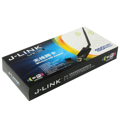 J-Link LJ-6100 150Mbps Mini USB 802.11n/g/b Wireless WIFI Network Card LAN Adapter with Antenna