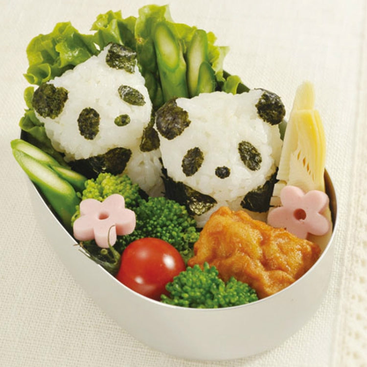 Lovely Panda Sushi Rice Mold Mould + Seaweed Cutter