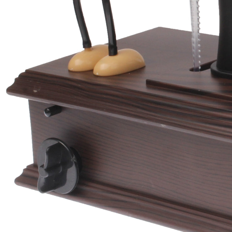 Vintage Mini Lovely Sewing Machine Design Music Box Toy Gift Sartorius Model