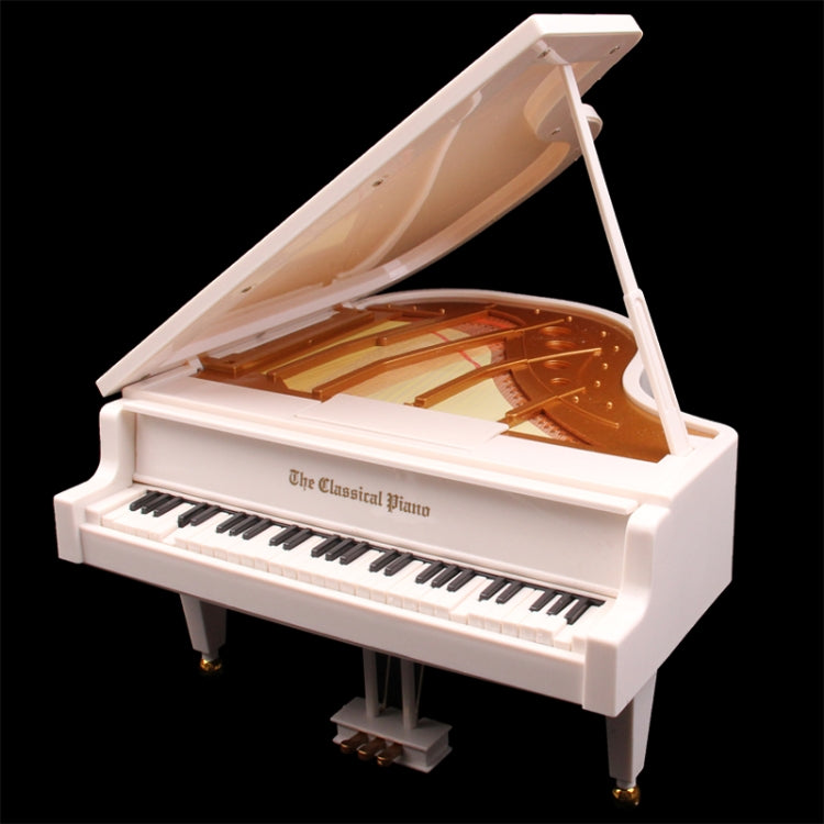 Romantic Piano Style Electric Music Box with Ballerina