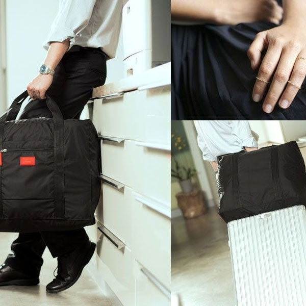 Fadish Multi-functional Portable Waterproof Large Capacity Nylon Foldable Pouch Storage Bag for Travel, Size: 46cm x 37cm x 22cm