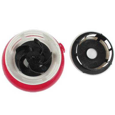 Mini Cute Personality Household/Vehicle Cartoon Colored Mushroom Desktop Vacuum Cleaner,Size:9x9x8cm