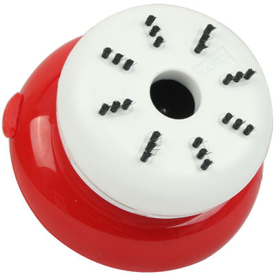 Mini Cute Personality Household/Vehicle Cartoon Colored Mushroom Desktop Vacuum Cleaner,Size:9x9x8cm