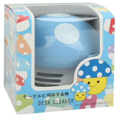 Mini Cute Personality Household/Vehicle Cartoon Colored Mushroom Desktop Vacuum Cleaner,Size:9x9x8cm