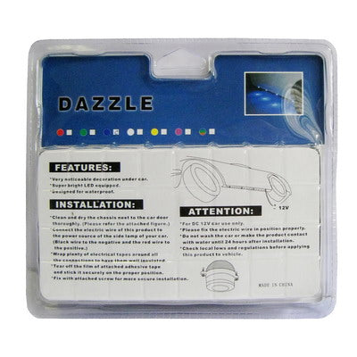 8 LED under car lamps