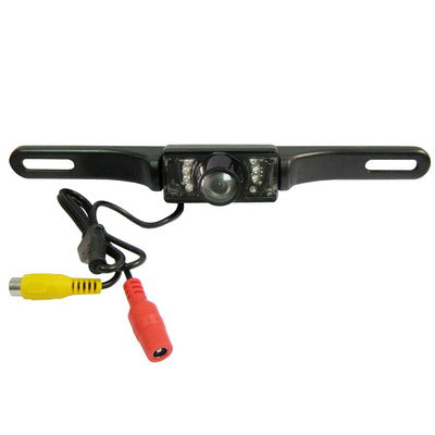 Car Rear View Camera with Night Vision, Viewing Angle: 90 degree(Black)