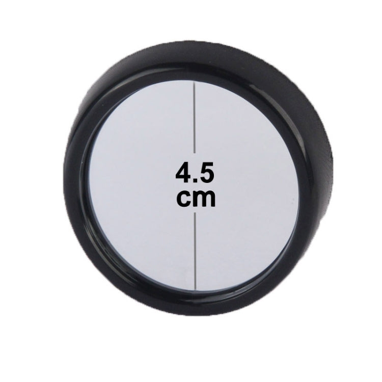 3R-012 Car Blind Spot Mirror, 360 Degrees Angle Adjustable(Black)