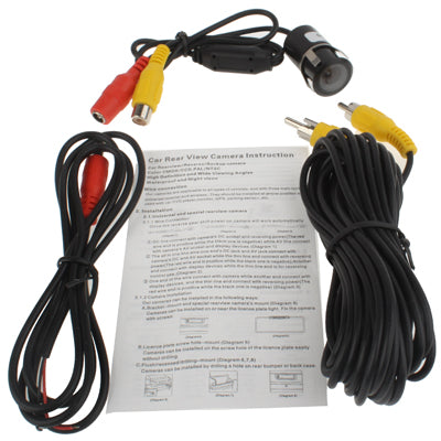 LED Sensor Car Rear View Camera, Support Color Lens/120 Degrees Viewable / Waterproof & Night Sensor function, Diameter: 20mm (E305)(Black)