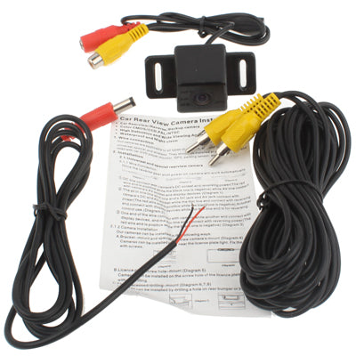 170 Degree Wide Angle Waterproof Car Rear View Camera (E720)(Black)