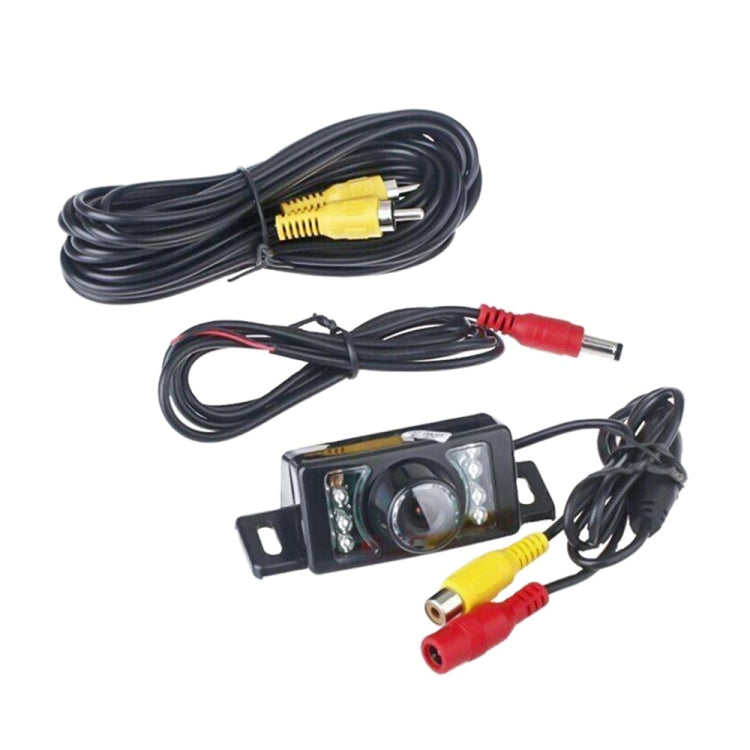 LED Sensor Car Rear View Camera, Support Color Lens/120 Degrees Viewable / Waterproof & Night Sensor function (E350)(Black)