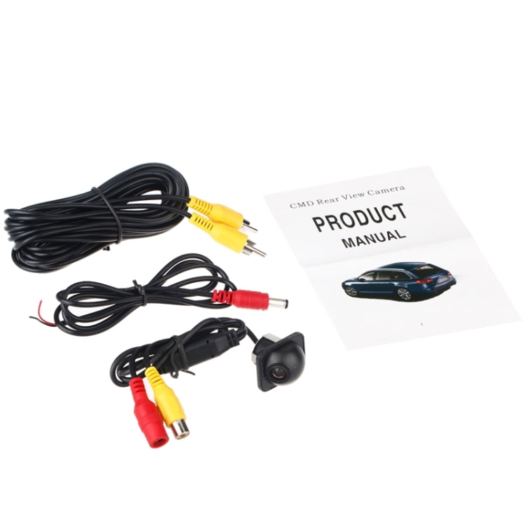 E318 Waterproof Car Rear View Camera, 120 Degree Wide Angle(Black)