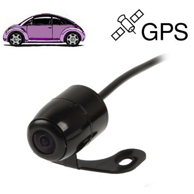 Waterproof Rear View Camera for Car GPS, Wide Viewing Angle: 120 Degree (DM306)(Black)