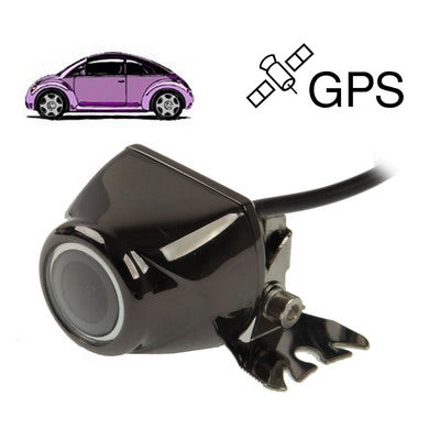 Metal Casing Waterproof Rear View Camera for Car GPS, Viewing angle: 120 degree (DM660)(Grey)