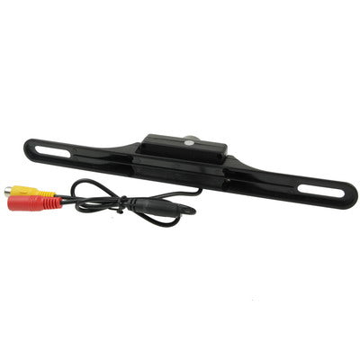 7 LED IR Infrared Waterproof Night Vision Rear View Camera for Car GPS, Wide viewing angle: 120 degree (DM700)(Black)