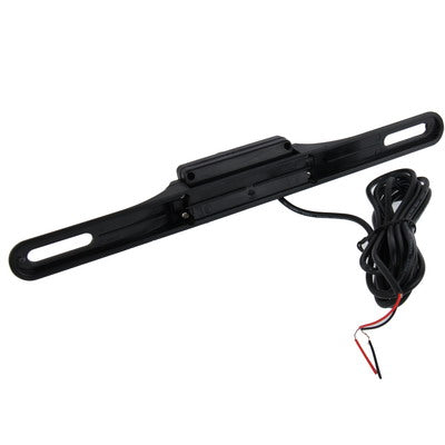 6 LED IR Infrared Waterproof Night Vision Wireless License Plate Frame Astern Backsight Rear View Camera , Support Installed in Car DVD Navigator or Car Monitor , Wide Viewing Angle: 140 degree (WD001)(Black)