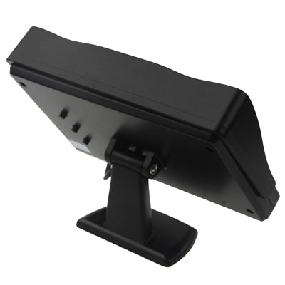 4.3 inch Car Rearview LCD Monitor with Stand & Sun Shade, 2 Channels AV Input(Black)