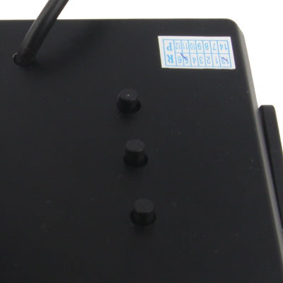 4.3 inch Car Rearview LCD Monitor with Stand & Sun Shade, 2 Channels AV Input(Black)