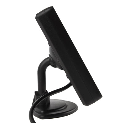 4.3 inch Car Rearview LCD Monitor with Stand, 2 Channels AV Input(Black)
