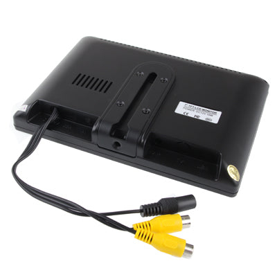7.0 inch Car Rearview LCD Monitor with Stand, 2 Channels AV Input