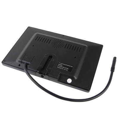 7.0 inch Touch Button Car Rearview LCD Monitor with Stand, Full Remote Control(Black)